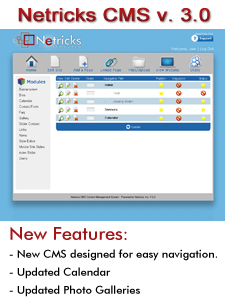 Netricks CMS Apps